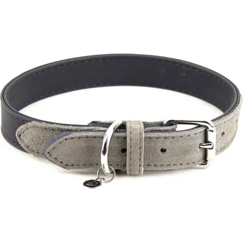 Obojek pro psa ROSEWOOD Obojek Kožený Modrošedý Velikost: L