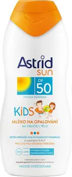 Přípravek na opalování Astrid Sun Kids dětské mléko na opalování SPF50