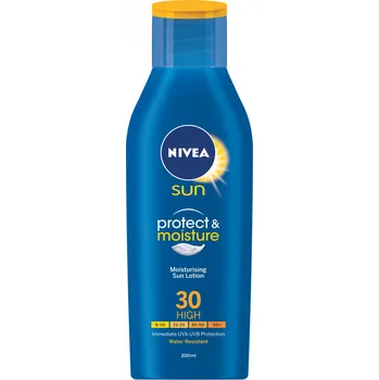 Přípravek na opalování Nivea Sun Protect & Moisture SPF 30 200 ml