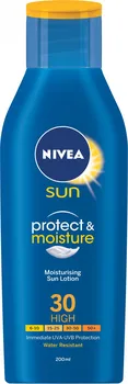 Přípravek na opalování Nivea Sun Protect & Moisture SPF 30 200 ml