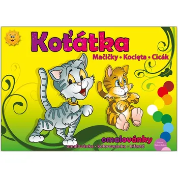 omalovánky MFP Koťátka A5 omalovánky