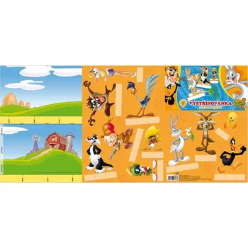 omalovánky MFP WB Looney Tunes vystřihovánky 