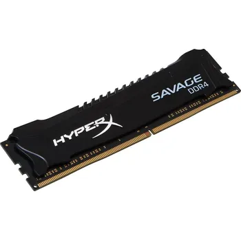 Operační paměť Kingston HyperX Savage Black 64GB (4x16GB) DDR4 2400MHz CL14
