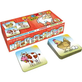 Pexeso MFP LUX 3 Pexeso zvířátka na dvorku