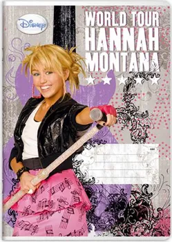 Sešit Disney Školní sešit A4/1-942 40 listů Hannah Montana