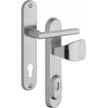 Rostex R1/O Brit bezpečnostní kování - klika-madlo 92 NerezMatTi