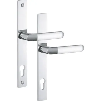 Stavební výplň Rostex 850 Tempo štítové dveřní kování - klika-madlo pro vložku 72mm