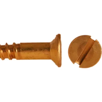 Vrut Vrut do dřeva mosazný, zapuštěná hlava, DIN 97 - 4x16