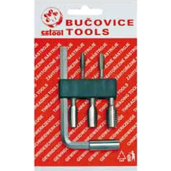 Sada závitořezných bitů BIT 2 Bučovice Tools - M5, M6, M8, M10, M12
