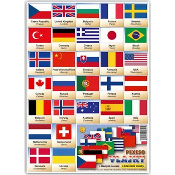 Pexeso MFP Pexeso vlajky