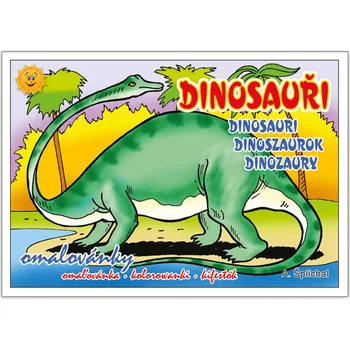 omalovánky MFP Dinosauři A5 omalovánky