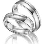 Stříbrné snubní prsteny SI-12