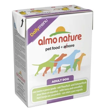 Krmivo pro psa Almo Nature Dog Daily Tetrapack tuňák/mečoun 375 g