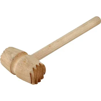 Palička na maso Fortel Palička na maso dřevěná kulatá 28 cm