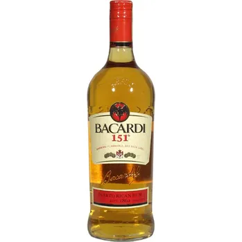 Rum Bacardi 151° Proof 1 L