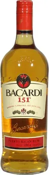 Rum Bacardi 151° Proof 1 L