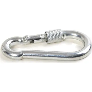 Jištění Karabina hasičská s pojistkou Zn DIN 5299D - 6x60