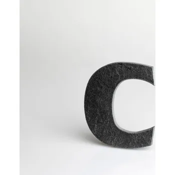 Domovní cedule Domovní číslo popisné Břidlice LILY - písmeno "c"