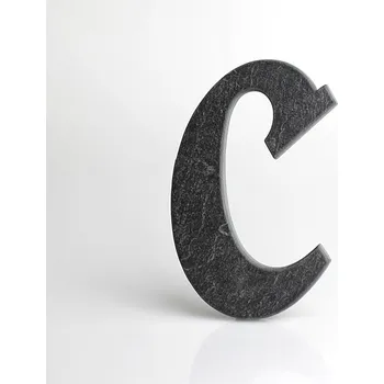 Domovní cedule Domovní číslo popisné Břidlice BELWE - písmeno "C"