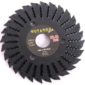 Rašple rotační R4 univerzální Rotarex - 125x4x22,2