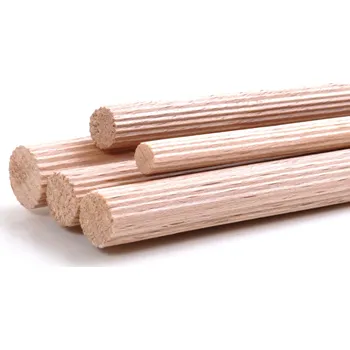 Tesařské kování Týblo vroubkované buk 80cm - 10mm