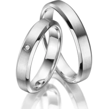 Prsten Stříbrné snubní prsteny SI-06