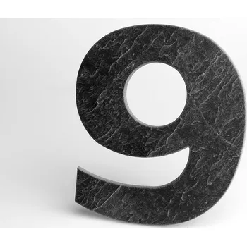 Domovní cedule Domovní číslo popisné Břidlice LILY - č. 9