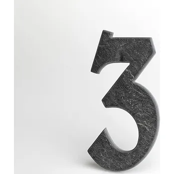 Domovní cedule Domovní číslo popisné Břidlice BELWE - č. 3