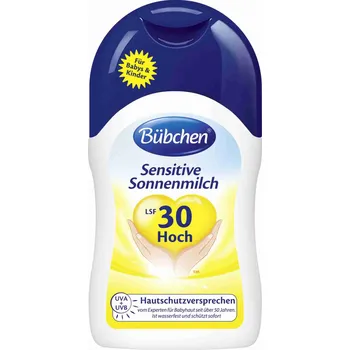 Přípravek na opalování Bübchen Sensitive SPF30 opalovací mléko 150 ml