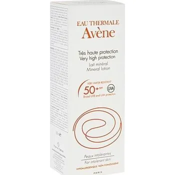 Přípravek na opalování Avene Haute protection SPF50 minerální mléko 100 ml