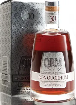 Rum QRM Ron Quorhum 30 Aniversiaro 40 % 0,7 l