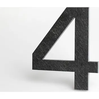 Domovní cedule Domovní číslo popisné Břidlice EUROMODE - č. 4