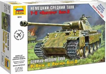 Plastikový model Zvezda Snap Panzerkampfw.V Panther Ausf.D 1:72