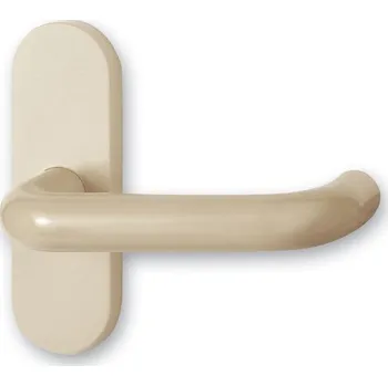 Dveřní kování Holar H 05 klika balkonová - béžová