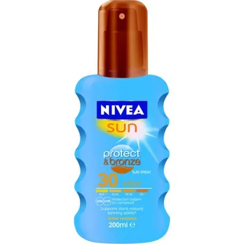 Přípravek na opalování Nivea Sun Protect & Bronze Spray SPF 30 200 ml