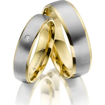 Prsten Snubní prsteny z chirurgické oceli ES-14