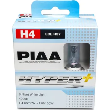 Autožárovka PIAA Hyper Plus H4 12V 60/55W 4000K