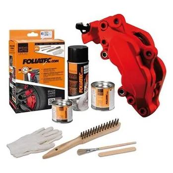 Autolak Foliatec Dvousložková barva na brzdy sada