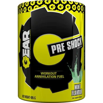 Anabolizér Recenze Fitness Authority Gear Pre Shock 405 g