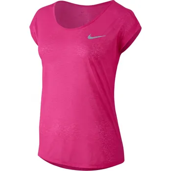 Dámské tričko NIKE Df Cool Breeze Short Sleeve růžová