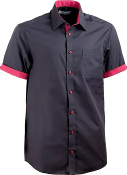 Pánská košile Aramgad 40142 rovná černá
