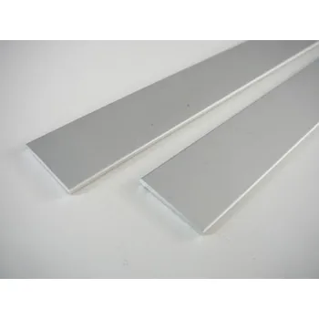 LED osvětlení LED profil plochý ELOX - 2m ELOX 25x2mm