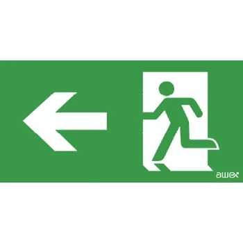 Nouzové osvětlení Modus Piktogram východ vlevo 100x300mm
