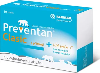 Farmax Preventan Clasic s příchutí