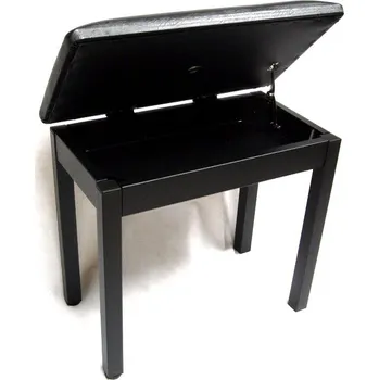 Příslušenství pro klávesový nástroj KLAVÍRNÍ STOLIČKA KOVOVÁ KLM VYSOKÝ LESK KVALITA ! (MKL)