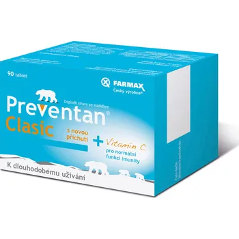 Recenze Farmax Preventan Clasic s příchutí Recenze Farmax Preventan Clasic s příchutí