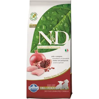 Krmivo pro psa N&D Natural & Delicious Puppy Mini/Medium Chicken/Pomegranate