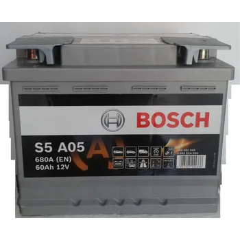 Autobaterie Bosch S5 12V 60Ah 680A 0092S5A050