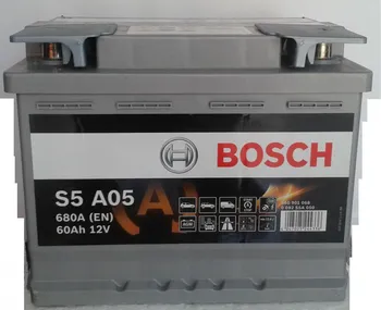 Autobaterie Bosch S5 12V 60Ah 680A 0092S5A050