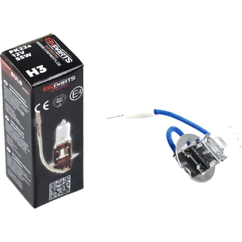 Autožárovka H3 Halogenová žárovka 55W (žlutá) E4